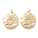 5 шт. Латунные подвески с микропаве ZIRC-SZ0004-48-1