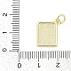 Латунь эмаль подвески KK-G522-44G-02-2