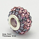 Cmолы Rhinestone Европейский бисером GPDL-C004-05S-2