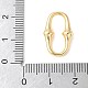 Латунные соединительные колечки KK-U064-06G-3