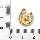 Подвески из нержавеющей стали 304 с эмалью STAS-U054-07G-3