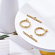 Латуни Переключить застежками KK-BC0004-05G-7
