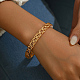Реальные 18k позолоченные браслеты из латуни AJ8200-3-3