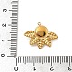 Подвески из натурального аметиста  STAS-F312-01G-02-3