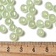 Имитация нефрита и блестящие стеклянные бусины SEED-E001-J3x6mm-A03-4