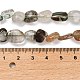 Натуральный зеленый lodolite кварц бисер пряди G-P497-01E-32-5