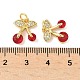 Латунные микро проложить кубического циркония подвески KK-I355-02G-01-3