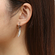 Серьги-кольца из нержавеющей стали 304 LD6089-2-2