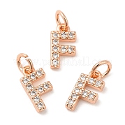 Латунь микро проложит класс Aaa кубического циркония подвески ZIRC-P067-11RG-F-NR