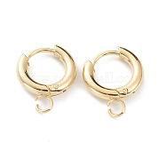 201 фурнитура для сережек-колец Huggie Hoop из нержавеющей стали STAS-P283-01A-G
