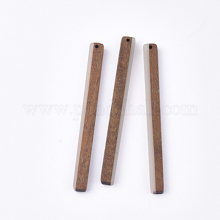 Большие подвески из смолы и ореха RESI-T035-02-1