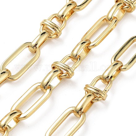 Цепи с овальными звеньями из латуни CHC-G023-08G-1