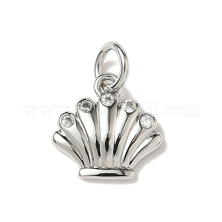 Латунные микро проложить кубического циркония подвески KK-I276-54P-1