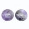 Natural Amethyst Cabochons, Flat Round, 30x8mm