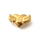 Ion Plating(IP)
304 Stainless Steel Beads, Heart with Wing, Real 18K Gold Plated, 8x14.5x6mm, Hole: 2mm