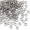 304 Stainless Steel Split Rings, Stainless Steel Color, 5x1.5mm, Inner Diameter: 3.5mm, about 1000pcs/set