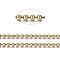 Brass Ball Chains, Long-Lasting Plated, Soldered, with Spool, Cadmium Free & Nickel Free & Lead Free, Antique Bronze, 2mm, about 301.83 Feet(92m)/roll