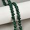 Synthetic Malachite Beads Strands, Star, 7.5x8x4.5mm, Hole: 0.8mm, about 57pcs/strand, 15.24 inch(38.7cm)