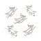 Non-Tarnish Halloween 201 Stainless Steel Pendants, Witch, Stainless Steel Color, 13x23x1mm, Hole: 1.5mm