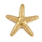 Ocean 304 Stainless Steel Pendants, Golden, Starfish, 50x48.5x3.5mm, Hole: 6mm