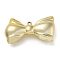 Plating Acrylic Pendants, Bowknot, Golden Plated, 32x57x15.5mm, Hole: 2.6mm