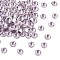 Preciosa® MAXIMA Crystal No Hotfix Flatback Stones, Czech Crystal, Dura Foiling, Round(438 11 615 Chaton Rose), 70230 Pale Lilac, SS10(2.7~2.9mm)