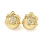 Brass Micro Pave Cubic Zirconia Pendants, Bell, Lead Free & Cadmium Free, Long-Lasting Plated, with Jump Ring, Real 18K Gold Plated, 13x11mm