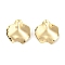 Brass Pendants, Cadmium Free & Nickel Free & Lead Free, Leaf Charms, Real 18K Gold Plated, 16x15x4mm, Hole: 1.3mm