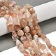 Натуральный Sunstone бисер пряди G-P497-01E-81A-2