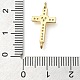 Латунные подвески из прозрачного кубического циркония KK-M101-02F-G02-3