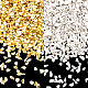 Позолоченные стекло бисер SEED-OC0001-01-2