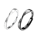 S925 серебряные кольца для пары Мебиуса XD7819-1