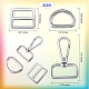 15 шт. 3 стильных железных кольца d FIND-SZ0002-18-7