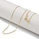Ожерелья с цепочкой из латуни KK-H503-37G-1