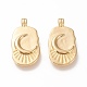 Латунные подвески KK-L006-035G-1
