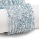 Природные Аквамарин бисер нитей G-ONLY-T-B04-01-1