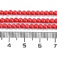 Синтетических нитей бирюзовые бусы G-U004-02H-5