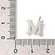 Подвески из нержавеющей стали 304 с микропаве из кубического циркония STAS-H228-06P-M-3