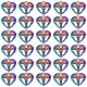 Подвески из сплава 30шт FIND-DC0003-14-1