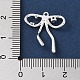 Латунные микропаве прозрачные подвески с фианитом KK-G491-24S-01-3