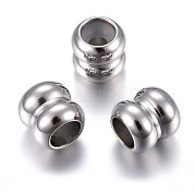 201 бусина из нержавеющей стали STAS-O110-18P-B