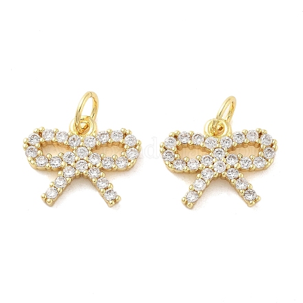 Латунные микро проложить кубического циркония подвески KK-C092-02G-1