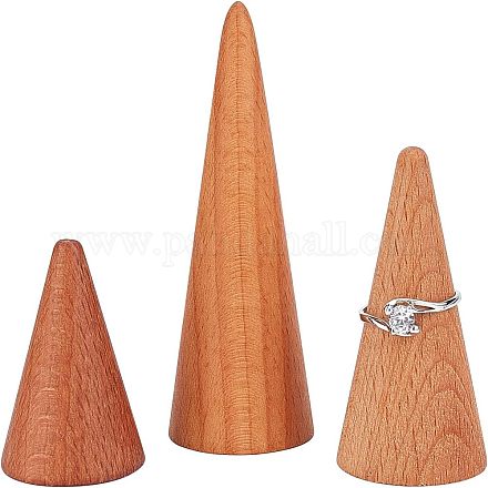 Подставка для колец из дерева RDIS-WH0009-005A-1