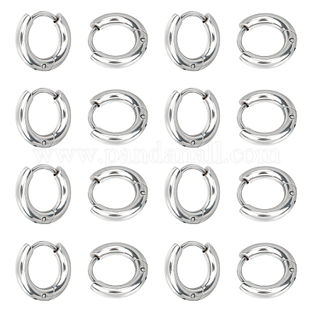 Серьги-кольца унисекс из нержавеющей стали 304 STAS-UN0002-60P-06-1