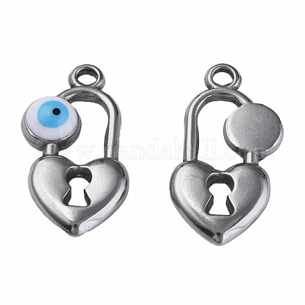 Подвески из нержавеющей стали 304 с эмалью STAS-N087-53-02P-1
