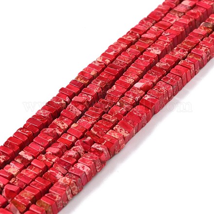 Натуральные имперские нитки из яшмы G-P460-05B-1