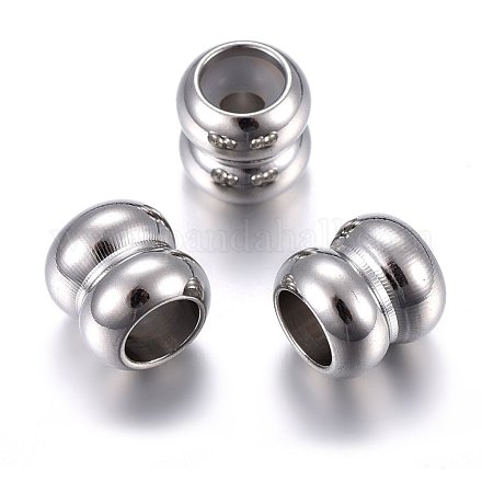201 бусина из нержавеющей стали STAS-O110-18P-B-1