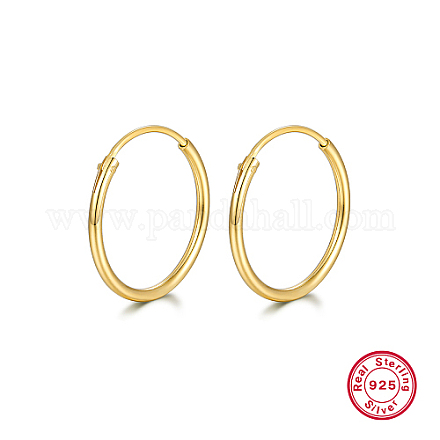 925 серебряные серьги-обручи HA9525-06-1