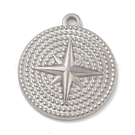 Подвески из нержавеющей стали 304 с защитой от потускнения STAS-D197-15P-1