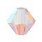 Preciosa® Crystal Beads, Czech Crystal, Bicone(451 69 302 Rondelle), 71350 20000 Rose Opal AB 2x, 6mm, Hole: 1mm
